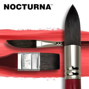 Nocturna Watercolour Art Paint Brushes