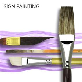 Sign Painting Brushes 