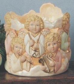 Angel Vases, Plates & Candle Holders