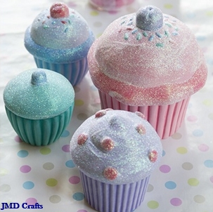 Cupcakes unpainted ceramic bisque blanks available from JMD Crafts