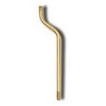 255mm-  Bent Brass Pipes for Lamps