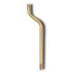 307mm-  Bent Brass Pipes for Lamps