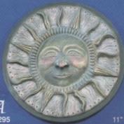 A1295-Celestial Sun Plaque 28cmD