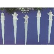 A1320B- 5 Tiny Snow Baby Icicles 16cmL