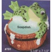 A781-Frog Soap Dish 13H x 19cmW