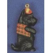 AA463-Sitting Scottie Dog 9cmH