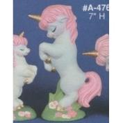 AA476-Rearing Mama Unicorn 18cmH