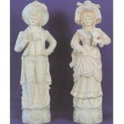 AHC3845G-Large Antique Female Figurine 53cmH