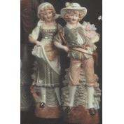 AHC5413ST-Victorian Harvest Boy & Girl 29cmH