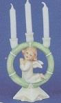 AHC9642-Praying Angel Candle Holder 12cmH