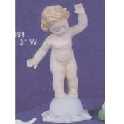 AHC9691-Cherub on Ball 14cmH