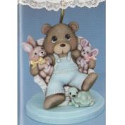 CLM630ST-Bear with Round Lamp Base 24cmH x 22cmW