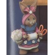 CLM728-Bunny Sewing Kit 17cmT