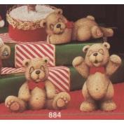 CLM884ST- 3 Tired Teddies 10-13cmH