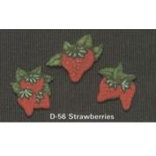 D056-3 Strawberry Magnets