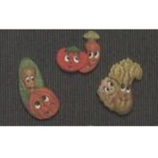 D074 - 3 Vegetable Magnets