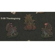 D099-3 Turkey & Pumpkin Magnets