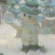 D1050-Snowman with Snowflake in Hand 21cm
