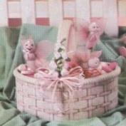 D1263-Large Woven Heart Basket 21cm