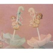 D1373 -2 Babies only 9cm for D1372 Umbrella Bases