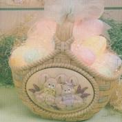 D1391-Stuffed Bunny Seasons Insert 15cm