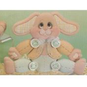 D1401 -Jointed Bunny 17cm (excludes buttons)