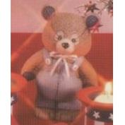 D1414-Small Stuffed Bear Standing 15cm