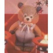 D1414-Small Stuffed Bear Standing 15cm