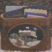 D1484-Winter Mailbox Seasons Insert 15cmW