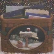 D1484-Winter Mailbox Seasons Insert 15cmW