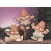 D1529-3 Crack Pot Clowns 13cm