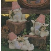 D1614ST-3 Crackpot Garden Frogs 10cm