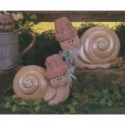 D1616-2 Crackpot Garden Snails 13cm wide