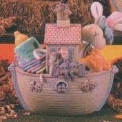 D1674 -Noah's Ark Basket 25cm