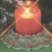 D1821-Holly Candle Base 22cm