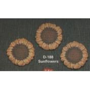 D188-3 Sunflower Magnets