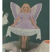 D1894A-Garden Fairy 49cm with Welcome Sign