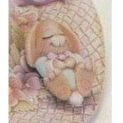 D208-Sleeping Bunny 8cm