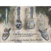 D482 -Ladle & Scoop Hanging Ornaments 4cm (excludes animals)