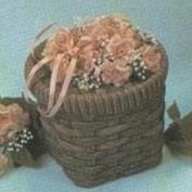 D521 -Square Wicker Basket Box 10cmW