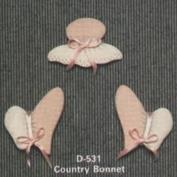 D531-3 Country Bonnet Magnets