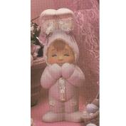 D871-Sweet Tot Ears Together Standing Bunny 24cm