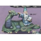 DM1017-Imaginary  Wizard with Dragon 26cmL