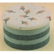 DM1431-Plain Round Ring Box with Lid 13cmW