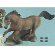 DM1545-Horse Statue with Base support 36cmL