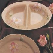 DM1645-Split Oval Scalloped Serving Dish 36cmL