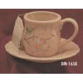 DM1646ST-Coffee Cup & Saucer 10cm