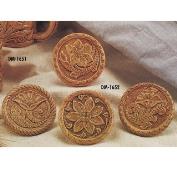 DM1652-4 Tooled Leather Coasters 10cm