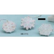 DM1715 -3 Snowflake Hanging Ornaments 6.5cm