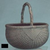 DM1774B-Oval Basket with DM1777 Plain Handle 32cmW